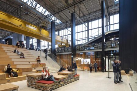 LocHal Library. Mecanoo. Biblioteca contemporánea | 6 lochal library interior design by ossip architectuurfotografie