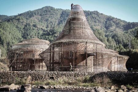 Albergue en la Bienal de Bambú de Longquan, Baoxi (China). Anna Heringer en el Museo ICO | 7 albergue en la bienal de bambu de longquan baoxi china 2016 jenny ji