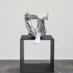 Dirty Socks (Stainless Steel). Elmgreen & Dragset. 2021. © PACE Gallery