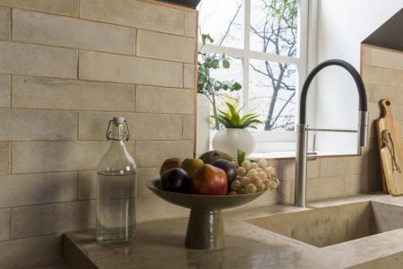 Grifería Round Inox. Noken Porcelanosa | noken porcelanosa bathrooms 6