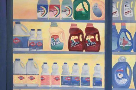 Bodega. Hugo Rocci. Art 3035 Gallery. Urvanity. Feria de arte contemporáneo | art3035_hugo_rocci_bodega_mixed_technique_on_canvas_102x76cm_2018