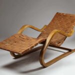 Chaise longue 39. Alvar Aalto. © Artek . Mimèsis. Exposición de diseño biofílico. Centro Pompidou-Metz | aalto chaise longue 39