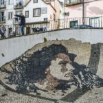 Street art. arte callejero. Street Art Lisboa | alfama vhils tributo reina fado amalia rodrigues
