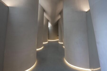 baño público, PAO, arquitectura orgánica | amoeba12