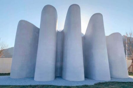 baño público, PAO, arquitectura orgánica | amoeba2