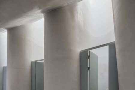 baño público, PAO, arquitectura orgánica | amoeba6