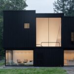 House by the Lake, madera negra, juego de cubos Appels Architekten | appels architekten2