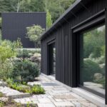 House by the Lake, madera negra, juego de cubos Appels Architekten | appels architekten4