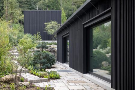 House by the Lake, madera negra, juego de cubos Appels Architekten | appels architekten4