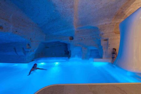 Aquatio Cave Luxury Hotel. Simone Micheli. Krion ® | aquatio cave luxury hotel spa noken krion porcelanosa 19
