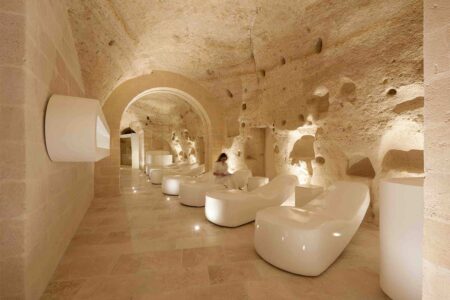 Aquatio Cave Luxury Hotel. Simone Micheli. Krion ® | aquatio cave luxury hotel spa noken krion porcelanosa 20