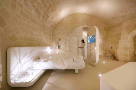 Aquatio Cave Luxury Hotel. Simone Micheli. Krion ® | aquatio cave luxury hotel spa noken krion porcelanosa 7