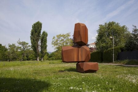Rock Formation Tower 334 Corten. Arik Levy | arik_levy_eschborn 0849
