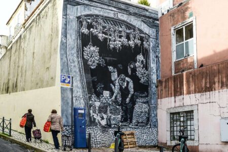 Street art. arte callejero. Street Art Lisboa | arroios mural de mariana duarte santos