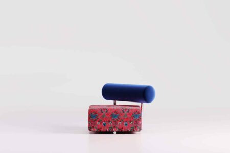 Melos Armchair. Aro Vega. Artskop343. Collectible Design Fair. Art design | artskop3437 aro vega french melos armchair wild version metal upholstery h 72 x l 95 x w 95 cm limited to 40 numbered and monogrammed copies image courtesy artskop3437 and aro veg