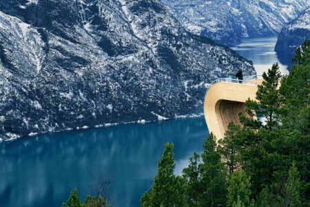 Lookout Point Aurland. Todd Saunders. Arquitectura en Noruega | arktvestlandet3 tif