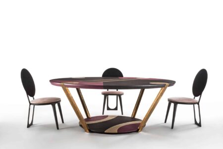 Atlas Table + Timea Chair. Emmemobili. Elena Salmistraro | b7050137