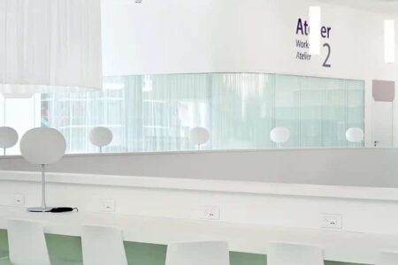 Biblioteca B!B. mobiliario ergonómico. Enea | bib1
