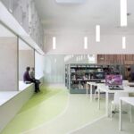 Biblioteca B!B. mobiliario ergonómico. Enea | bib2