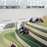 Biblioteca B!B. mobiliario ergonómico. Enea | bib5 2
