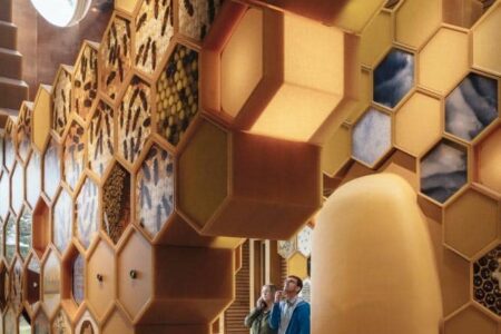 Beezantium. Casa para abejas. Invisible Studio | beezantium roomdiseno4