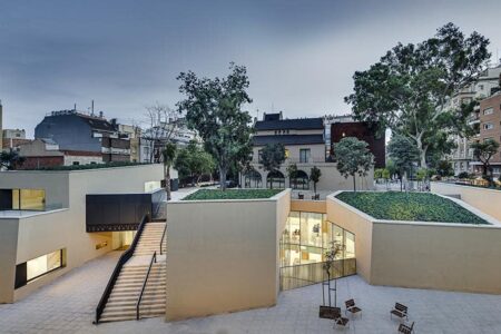 Biblioteca Joan Maragall. BCQ Arquitectura. Biblioteca Contemporánea | biblioteca_sgervasi jmaragall_bcq2