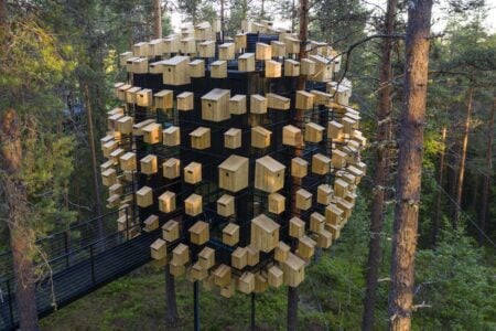 BIG. Biosphere. BIG Architects. Treehotel | biosphere big architects17
