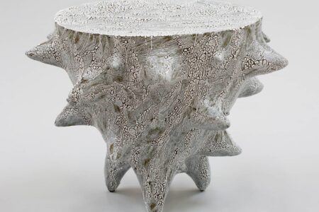 Black Coral Side Table. William Coggin. Galerie Scene Ouverte. Design Miami/Basel. Design Miami | black coral side table 2021 by william coggin at galerie scene ouverte courtesy of galerie scene ouverte