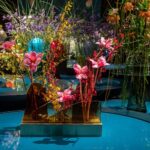 Blossoming Beauty Vases. Venini.Foto: Simone Padovani. © Michelangelo FoundationHomo Faber. artesanía | flower vaseblossoming beautyvases crafted by veninihomo faber event 2022 2