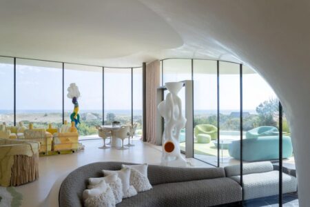 space age, Blue Dream, East Hampton, casa retrofuturista, Diller Scofidio + Renfro | blue dream5