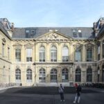 Biblioteca Nacional de Francia. conservación del patrimonio | bnf entrada rue richelieu cours dhonneur