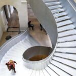 Biblioteca Nacional de Francia. conservación del patrimonio | bnf escalera helicoidal5