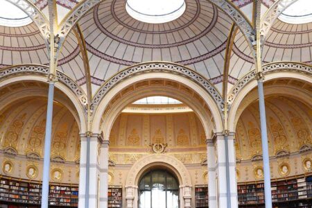 Biblioteca Nacional de Francia. conservación del patrimonio | bnf sale labrouste1