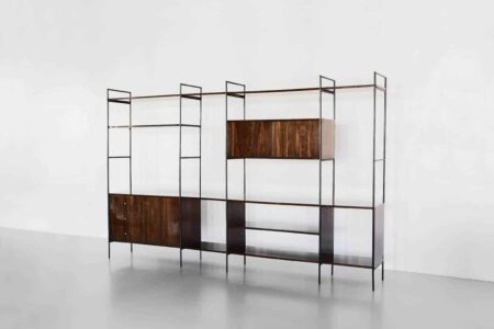 Bookcase Manufactured. Geraldo de Barros (1955). Side Gallery. Design Miami/Basel. Design Miami | bookcase manufactured by unilabor 1955 by geraldo de barros at side gallery courtsey of side gallery