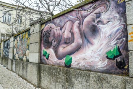 Street art. arte callejero. Street Art Lisboa | braco de prata4 muros del recinto