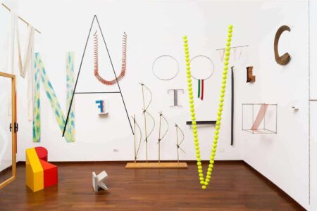Exposición Bruno Munari. Fundación Juan March | bruno munari instalacion del alfabeto lucini 1986 coleccion particular cortesia repetto gallery