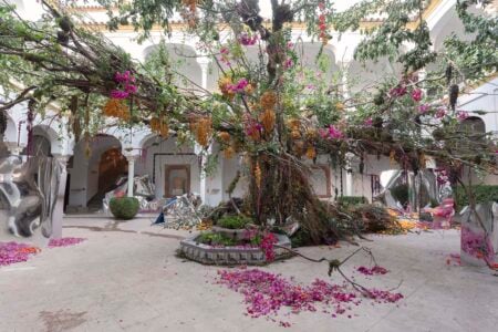 Espejismo: reflejos del paraíso. Inés Urquijo y Nuria Mora. Festival Flora. Arte floral | cfestivalflora_iines urquijonuria mora_lauramlombardia_04