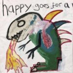 Happy goes for a walk. Niall Campbell Strachan. Granada Gallery. Urvanity. Feria de arte contemporáneo | campbellstrachan granada gallery happy goes for a walk__160x160cm_300dpi