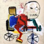 On a Bike. Niall Campbell Strachan. Granada Gallery. Urvanity. Feria de arte contemporáneo | campbellstrachan granada gallery on a bike_niall_170x160cm_300dpi