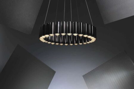 Lee Broom. diseñador británico | carousel polished gunmetal_lifestyle
