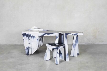 Caligari's Mistresss Desk and Chair. Wendell Castle. Friedman Benda Gallery. Design Miami/Basel. Design Miami | castle_caligaris mistresss desk and chair_3