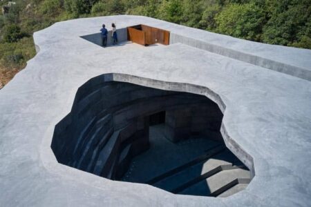 OPEN Architecture. edificio brutalista. Chapel of sound | chapel of sound roomdiseno