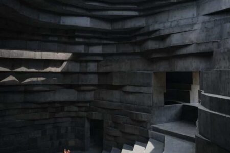OPEN Architecture. edificio brutalista. Chapel of sound | chapel of sound roomdiseno1