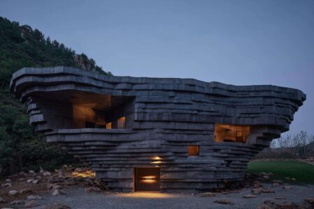 OPEN Architecture. edificio brutalista. Chapel of sound | chapel of sound roomdiseno4