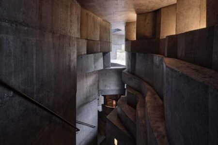 OPEN Architecture. edificio brutalista. Chapel of sound | chapel_of_sound roomdiseno6