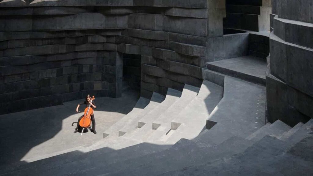 OPEN Architecture. edificio brutalista. Chapel of sound | chapel_sound