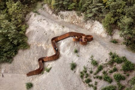Chemin des Carrières. Reiulf Ramstad Arkitekter. Arquitectura nórdica | chemin des carrieres 1christophehamme 1