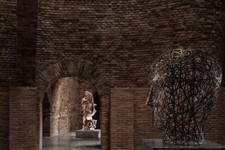 Artista chino. ladrillo rojo. Cheng Chung Design. Luo Xu | cheng chung design roomdiseno22