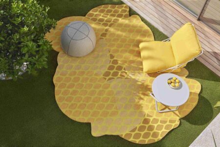 Citric. Jorge Garage. GAN Rugs. Salone del Mobile.Milano. Diseño español | citrus lemon rug image 1 1