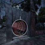 Tienda pop up. Túnel del tiempo. cosmética natural | cosmetea roomdiseno15